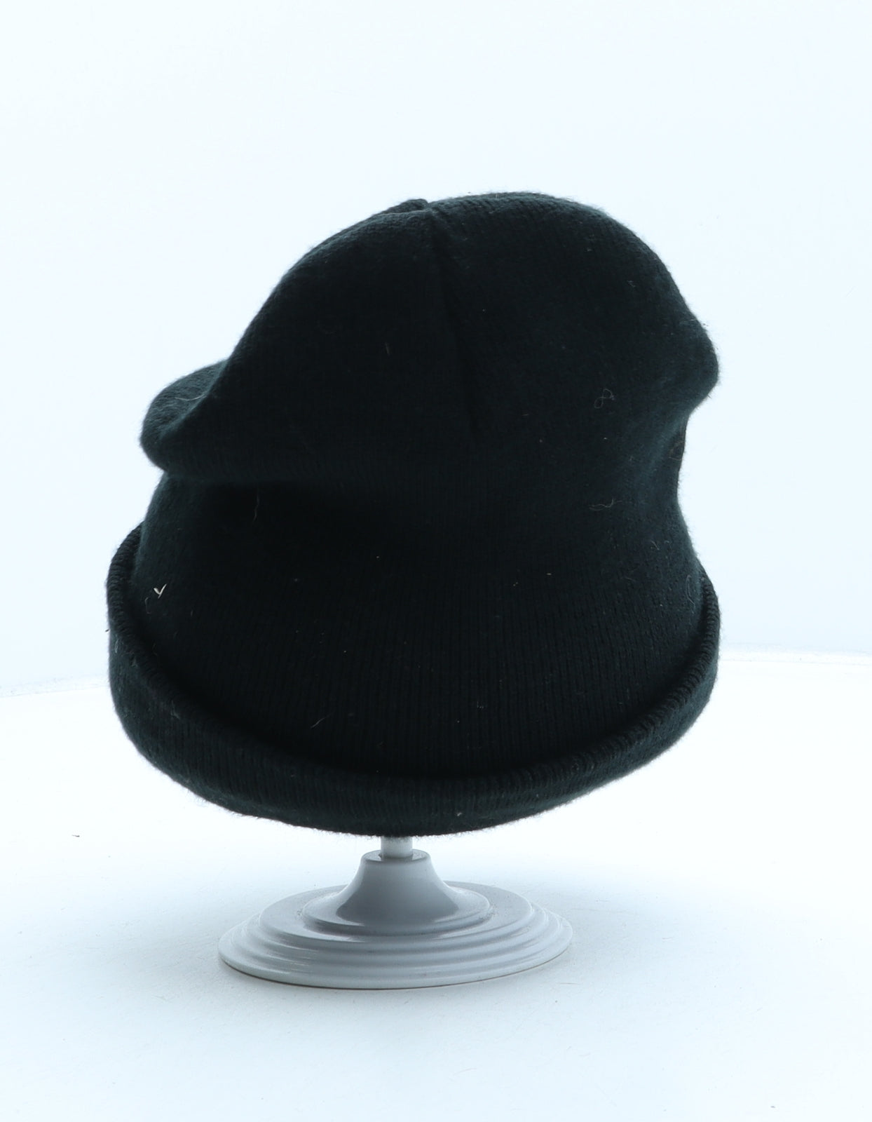 Hype Mens Black Acrylic Beanie One Size