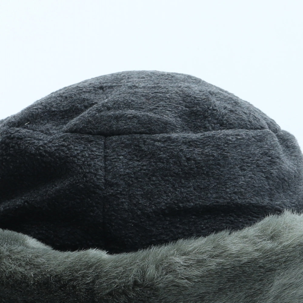 Preworn Womens Grey Polyester Cloche One Size