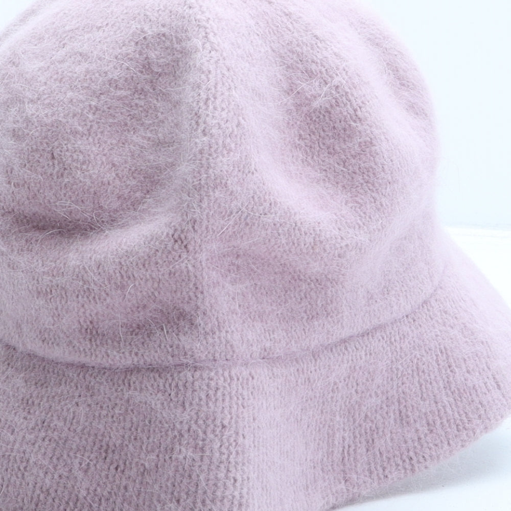 F&F Womens Pink Polyester Bucket Hat One Size