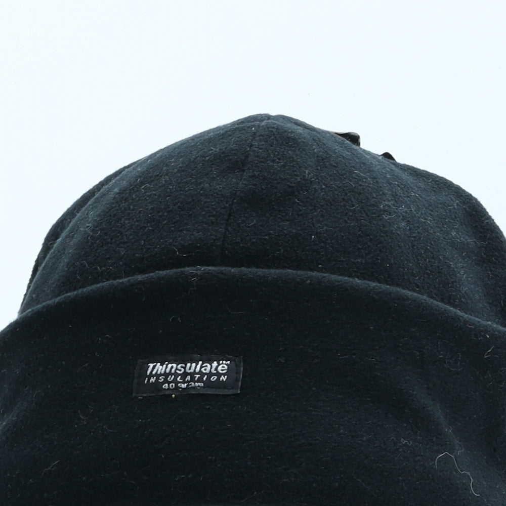 Thinsulate Mens Black Polyester Beanie One Size