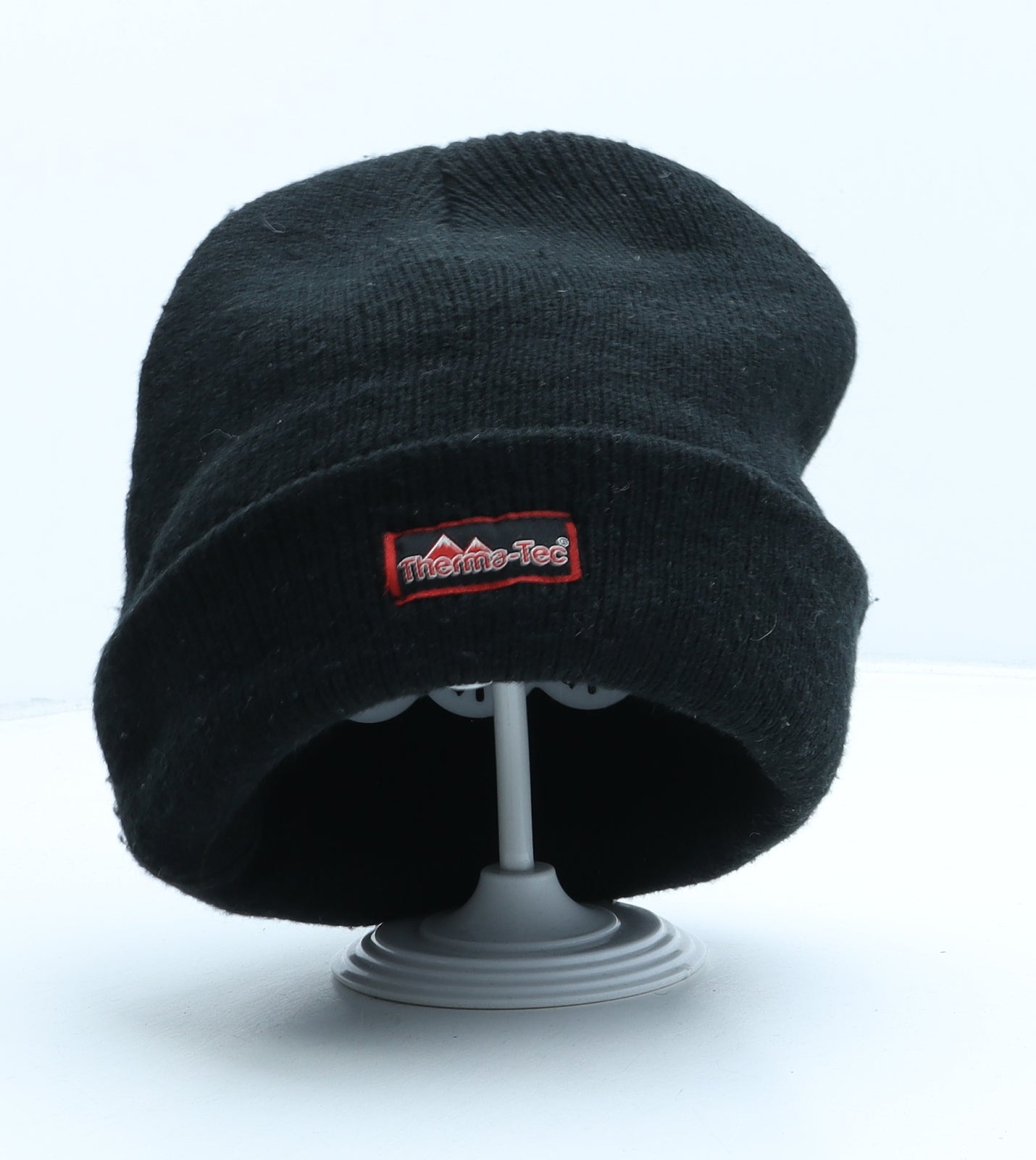 Therma-Tec Mens Black Acrylic Beanie One Size