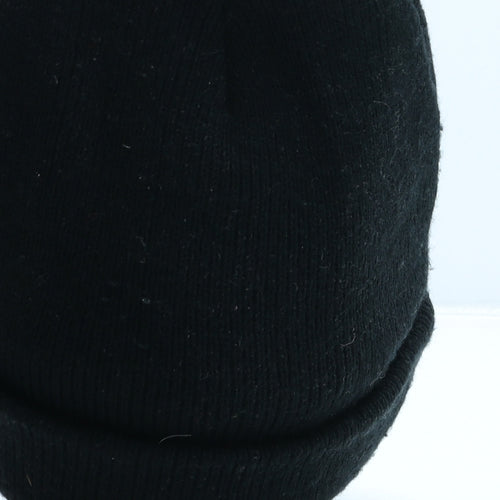 Therma-Tec Mens Black Acrylic Beanie One Size
