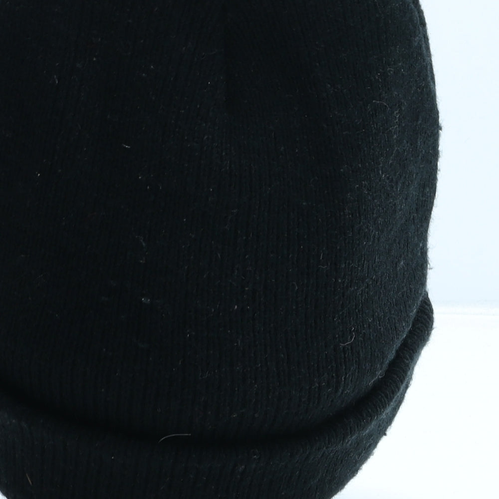 Therma-Tec Mens Black Acrylic Beanie One Size