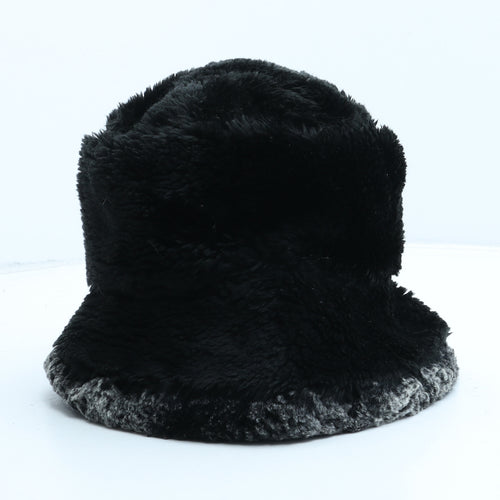 Preworn Womens Black Polyester Bucket Hat One Size