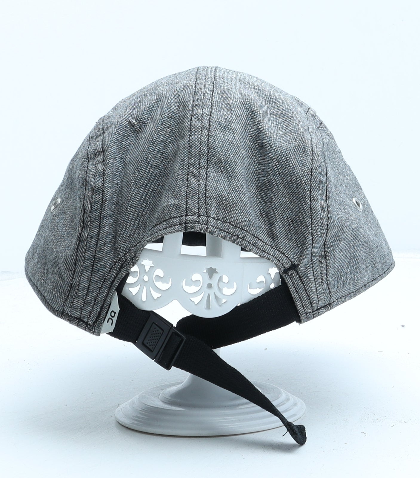ON Running Womens Grey Cotton 5 Panel One Size