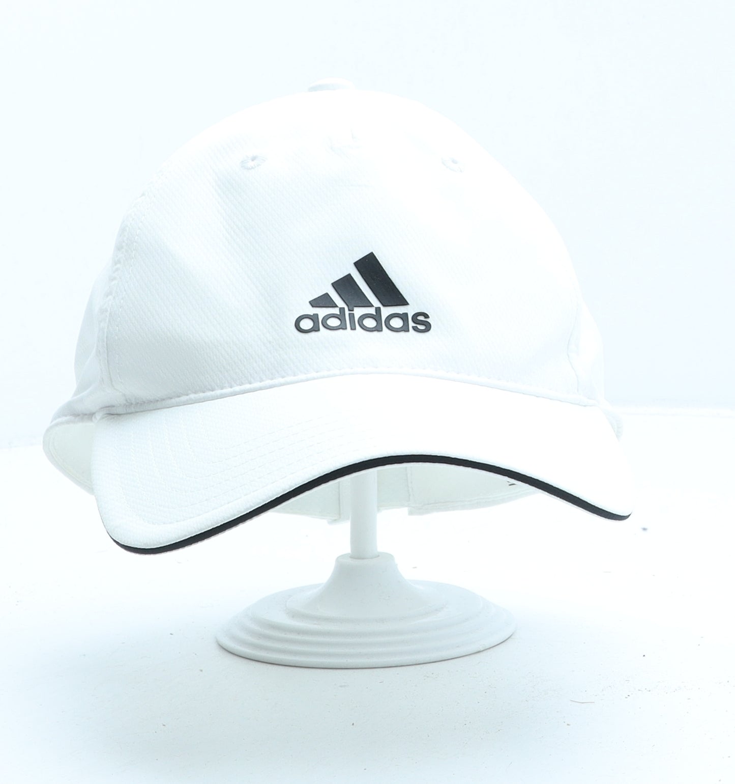 adidas Mens White Polyester Baseball Cap One Size
