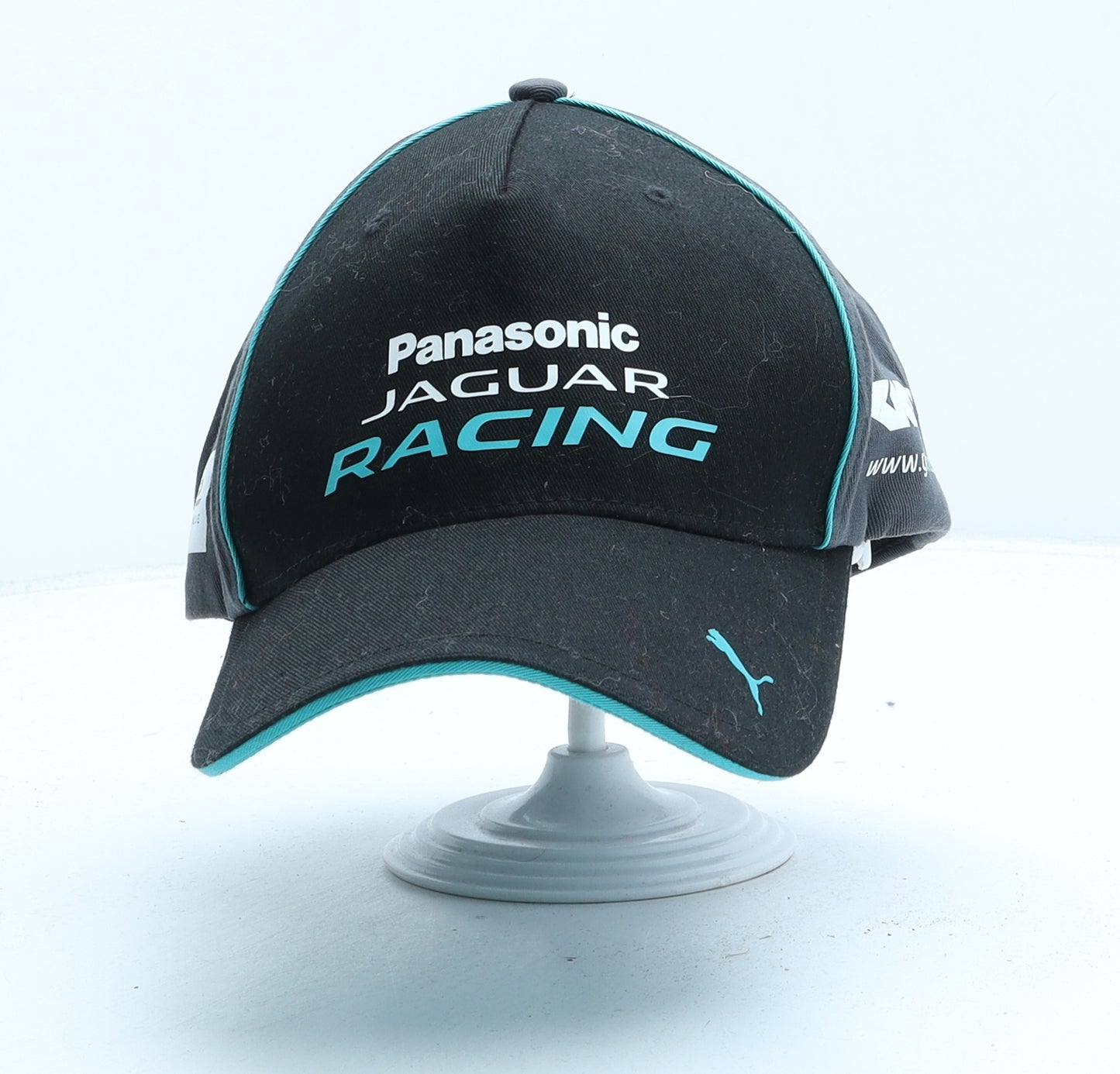 PUMA Mens Grey Cotton Baseball Cap One Size - Jaguar Racing