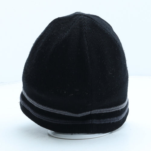 Lambretta Mens Black Acrylic Beanie One Size