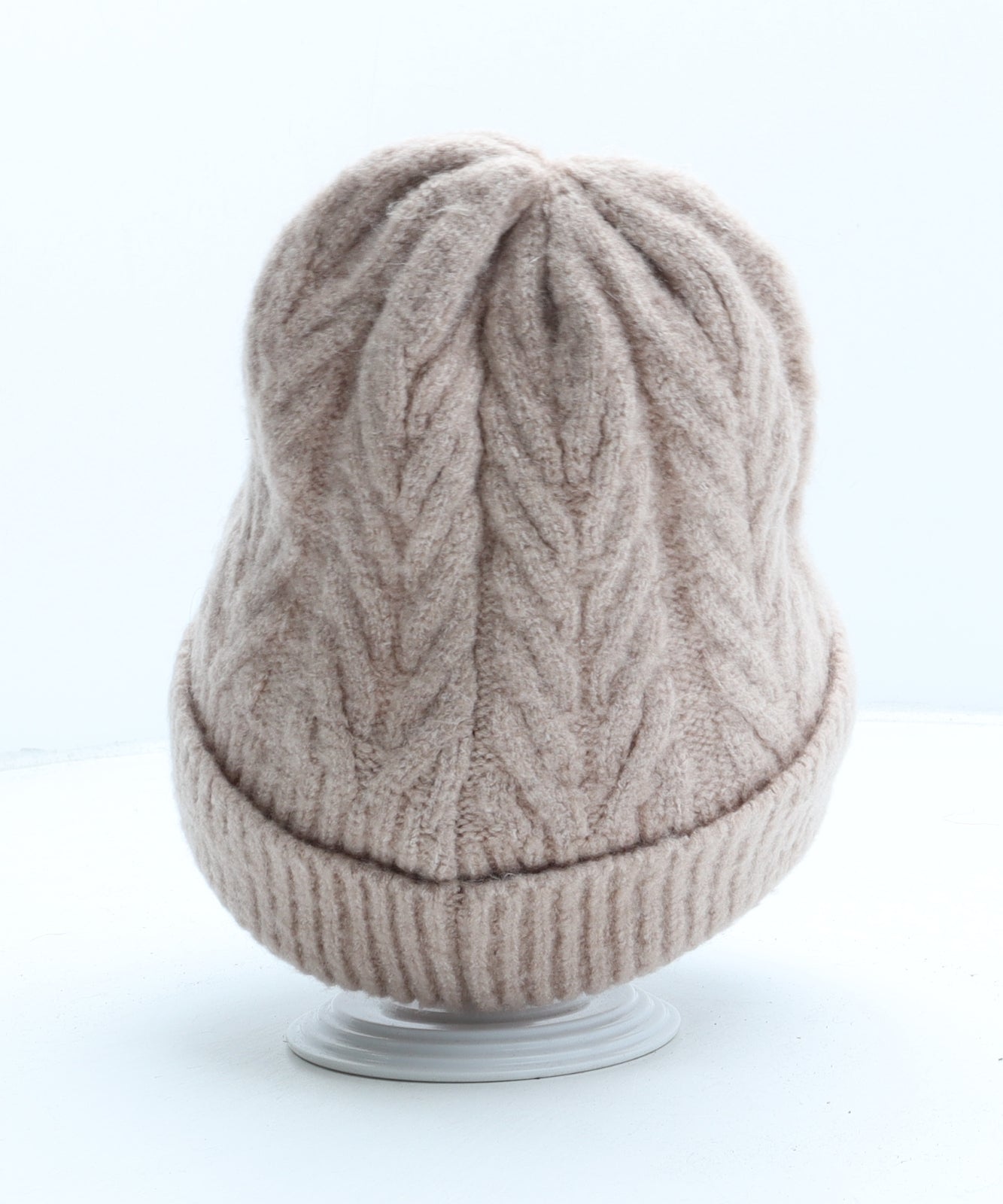 Peacocks Womens Pink Acrylic Beanie One Size