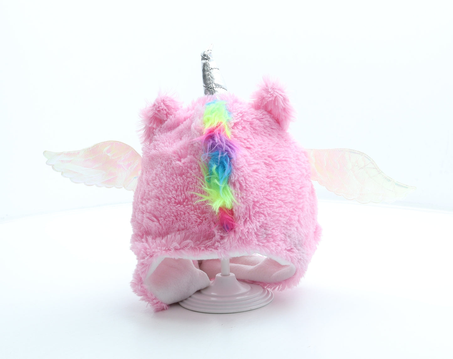 Flying Tiger Girls Multicoloured Polyester Bonnet One Size - Unicorn Pegasus