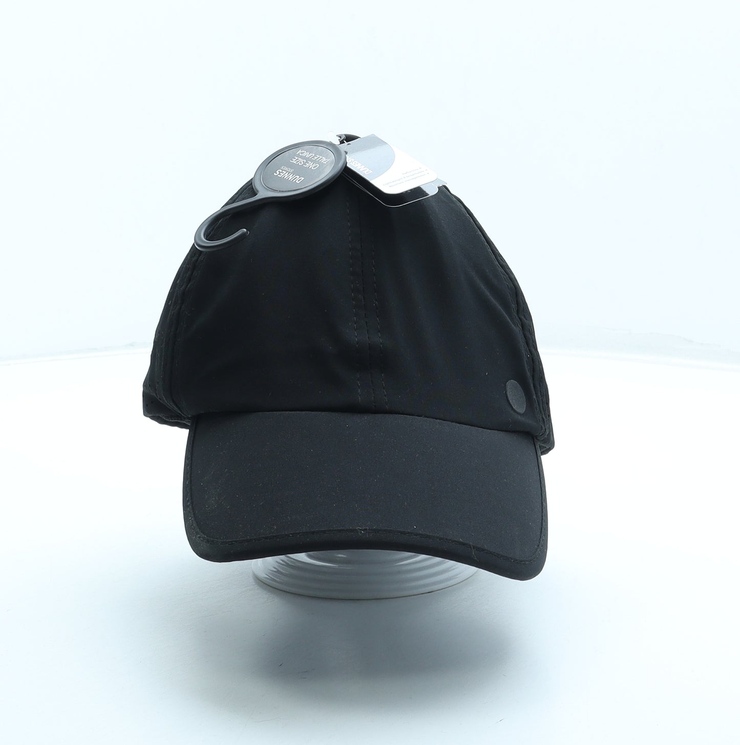 Dunnes Stores Mens Black Polyester Baseball Cap Size Adjustable