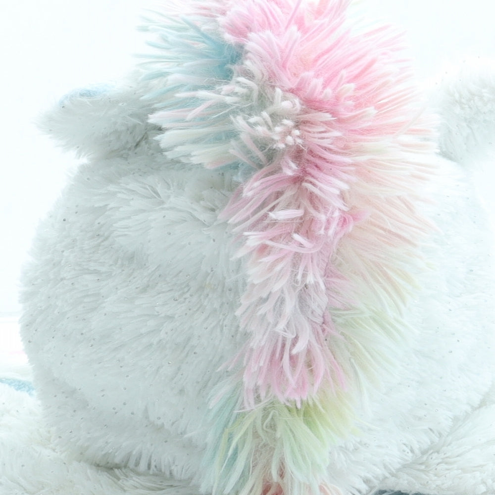George Girls Multicoloured Geometric Polyester Bonnet One Size - Unicorn
