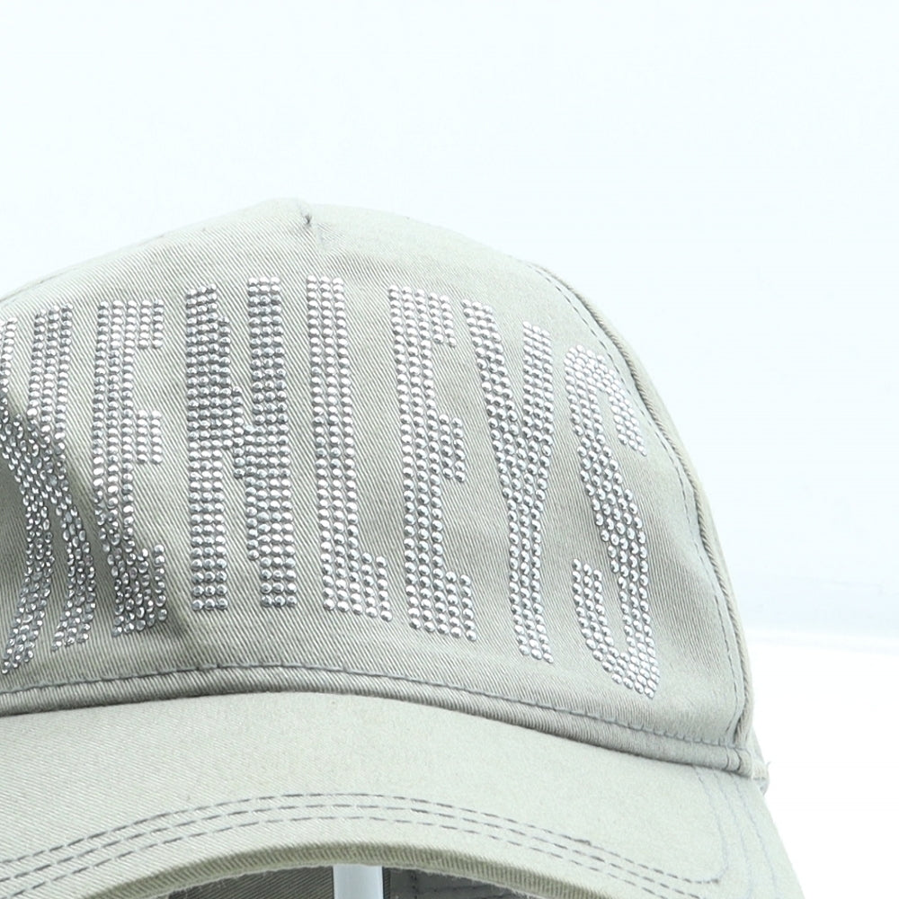 Henleys Womens Beige 100% Cotton Baseball Cap Size Adjustable