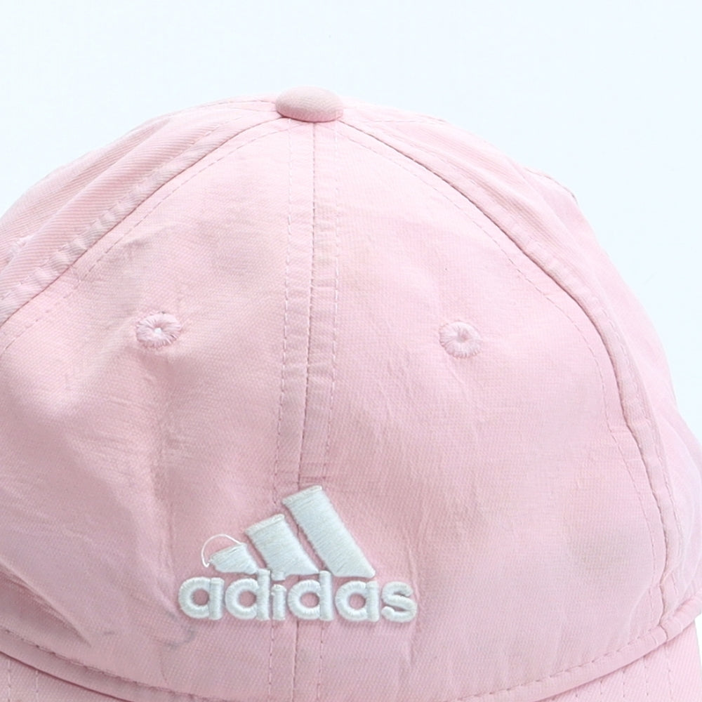 adidas Womens Pink Polyester Baseball Cap One Size