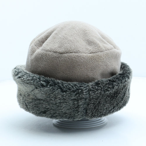 Preworn Womens Brown Polyester Cloche One Size