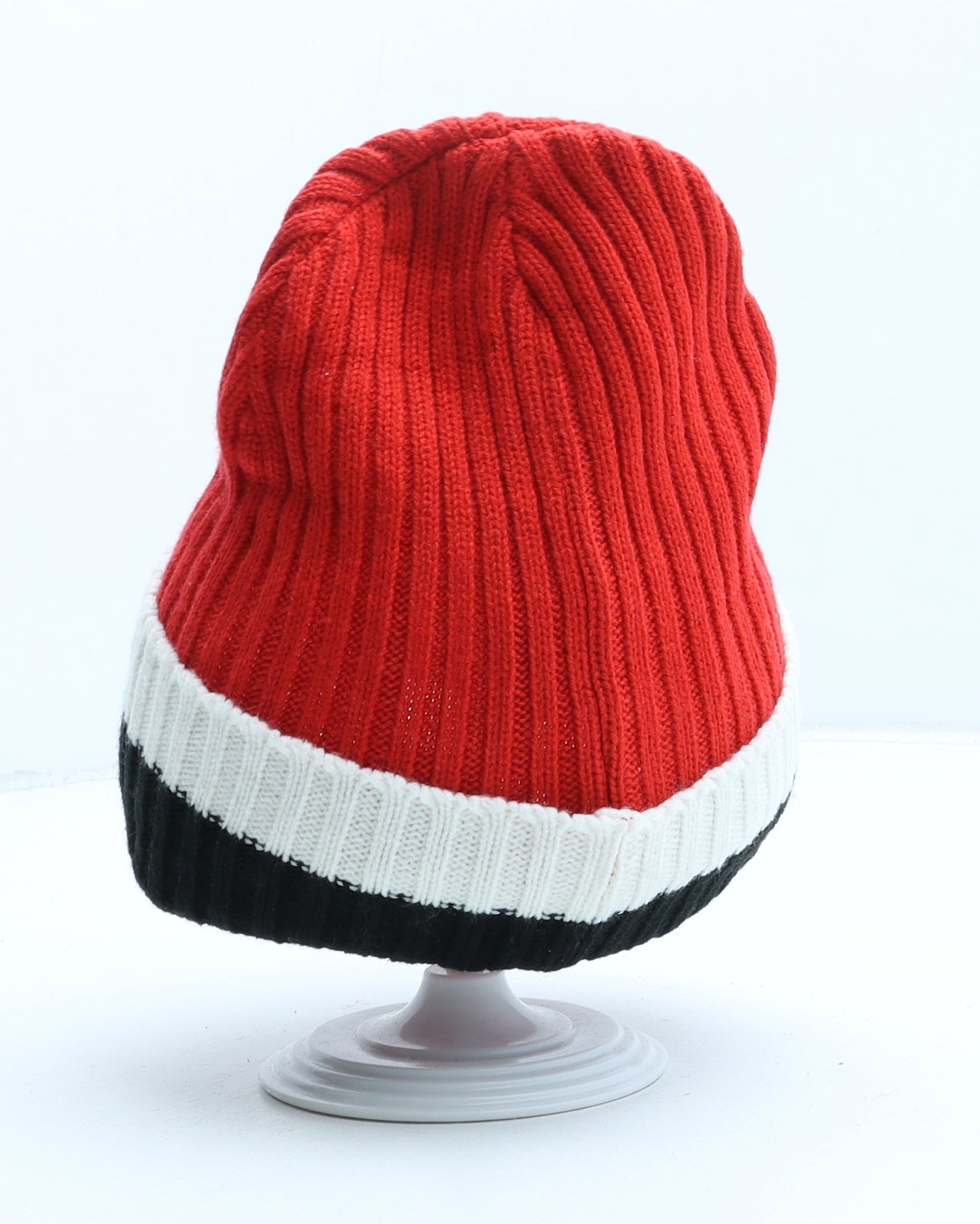 Manchester United Boys Red Acrylic Beanie One Size