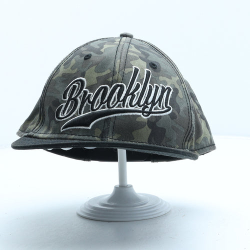 Primark Mens Green Camouflage Cotton Snapback One Size - Brooklyn