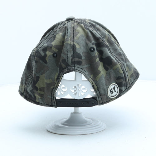 Primark Mens Green Camouflage Cotton Snapback One Size - Brooklyn