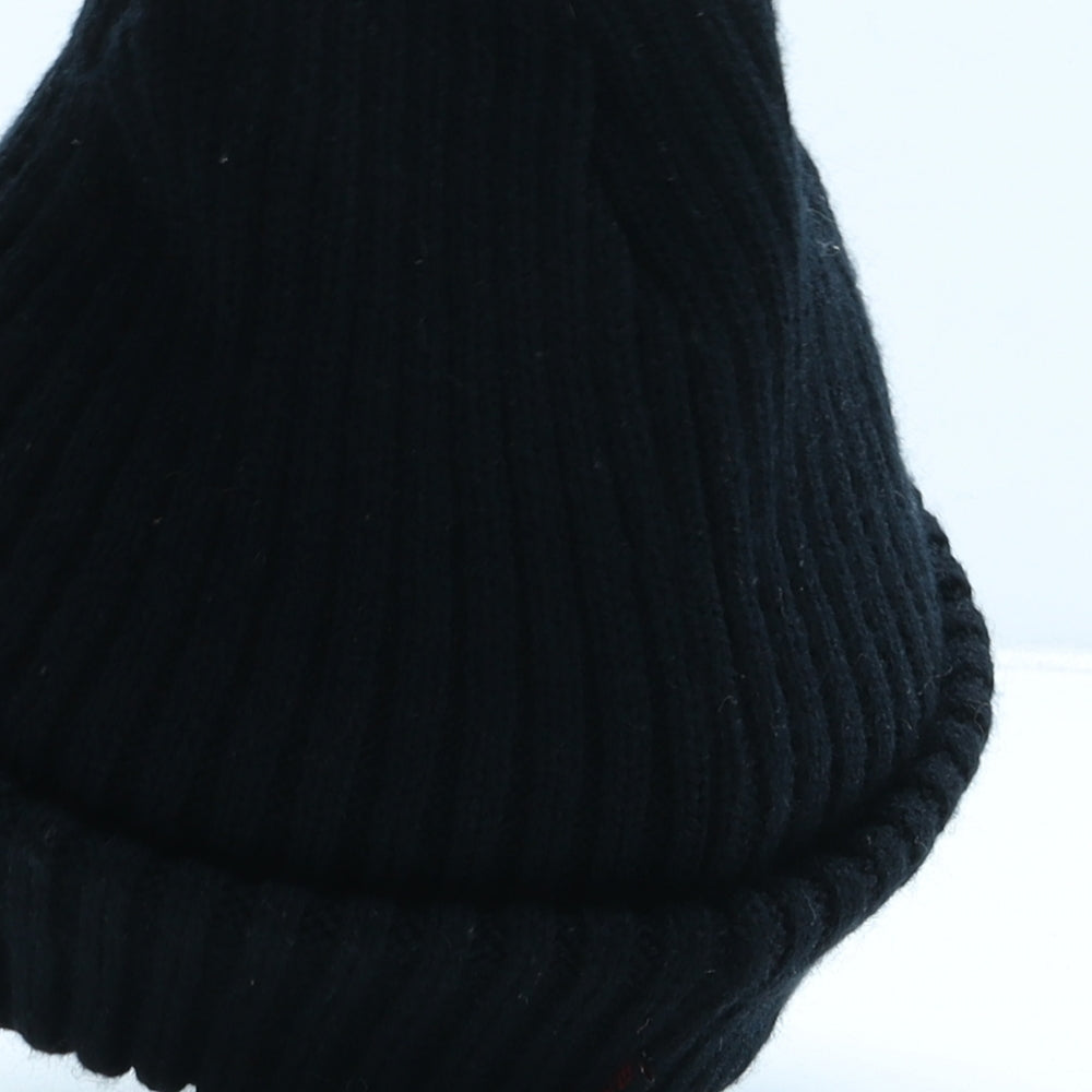 Masters Mens Black Acrylic Beanie One Size