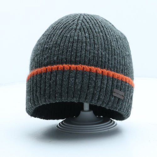 Fat Face Mens Grey Acrylic Beanie One Size