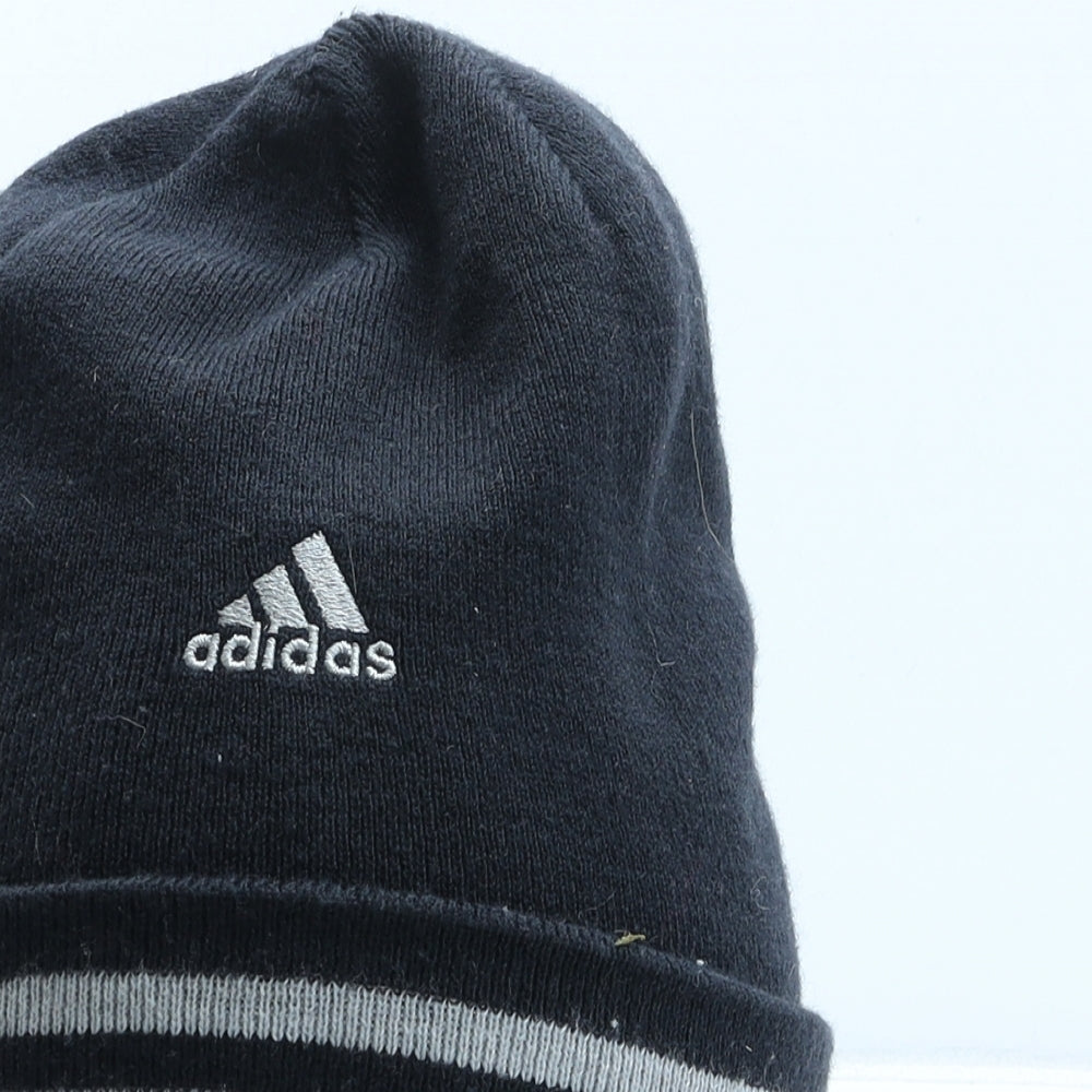 adidas Mens Black Acrylic Beanie One Size