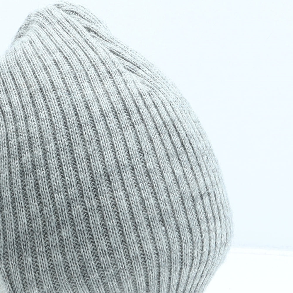 WeSC Mens Grey Wool Beanie One Size