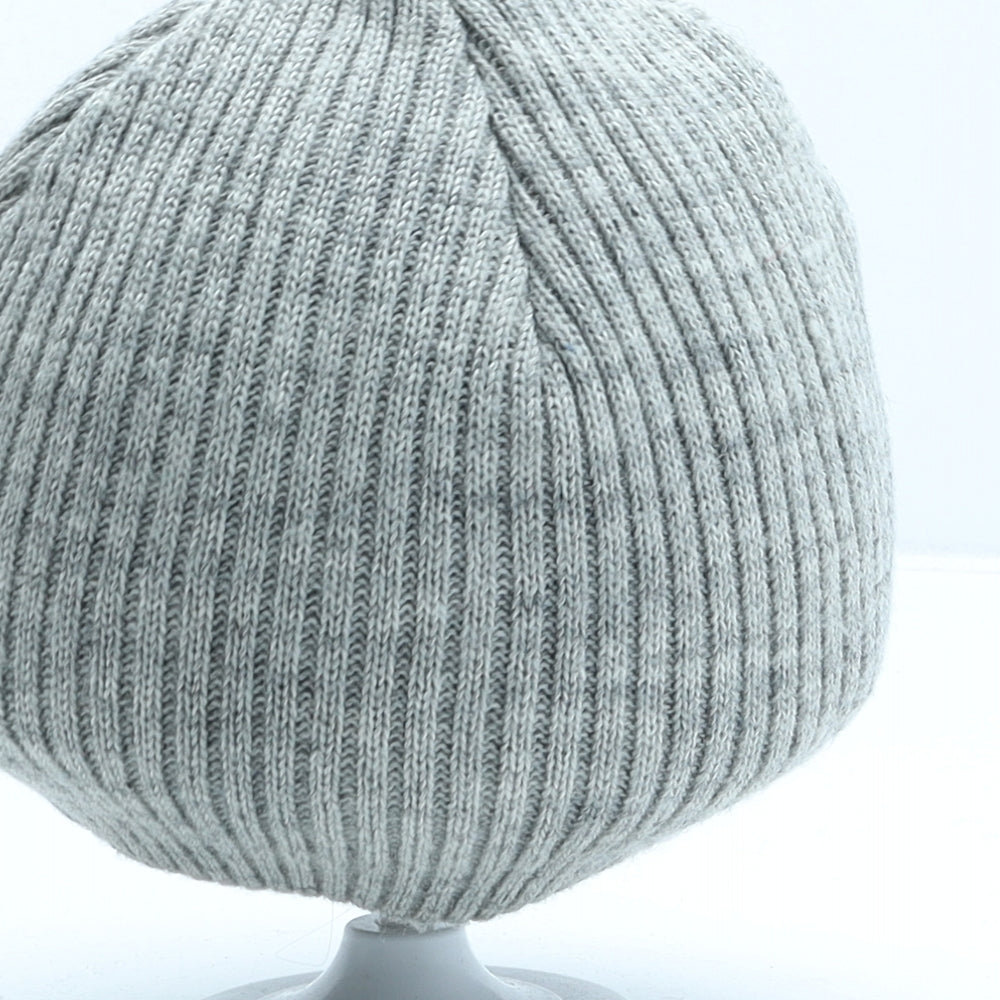 WeSC Mens Grey Wool Beanie One Size