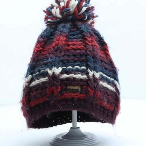 Regatta Womens Multicoloured Striped Acrylic Bobble Hat One Size