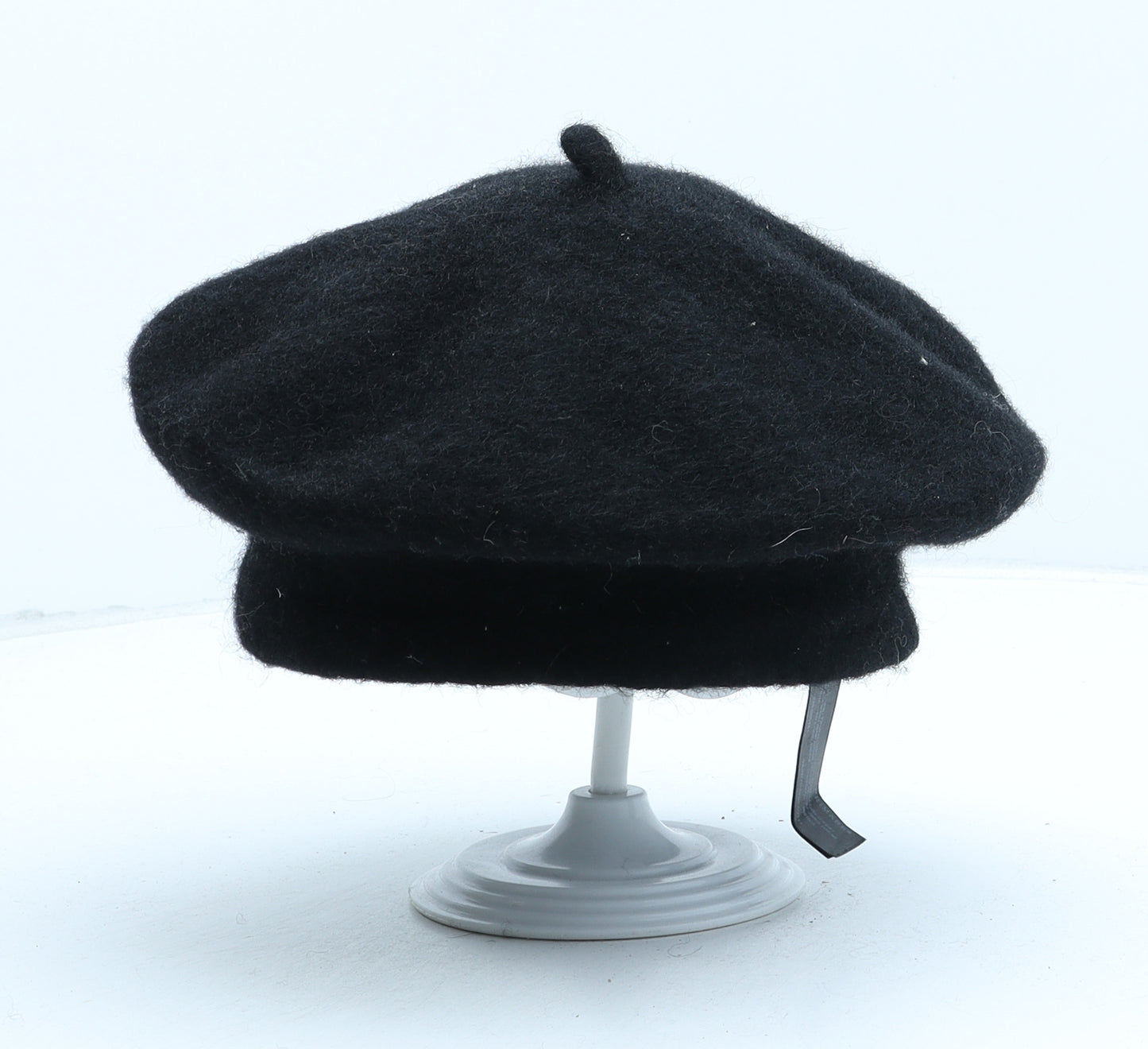 Primark Womens Black Wool Beret One Size