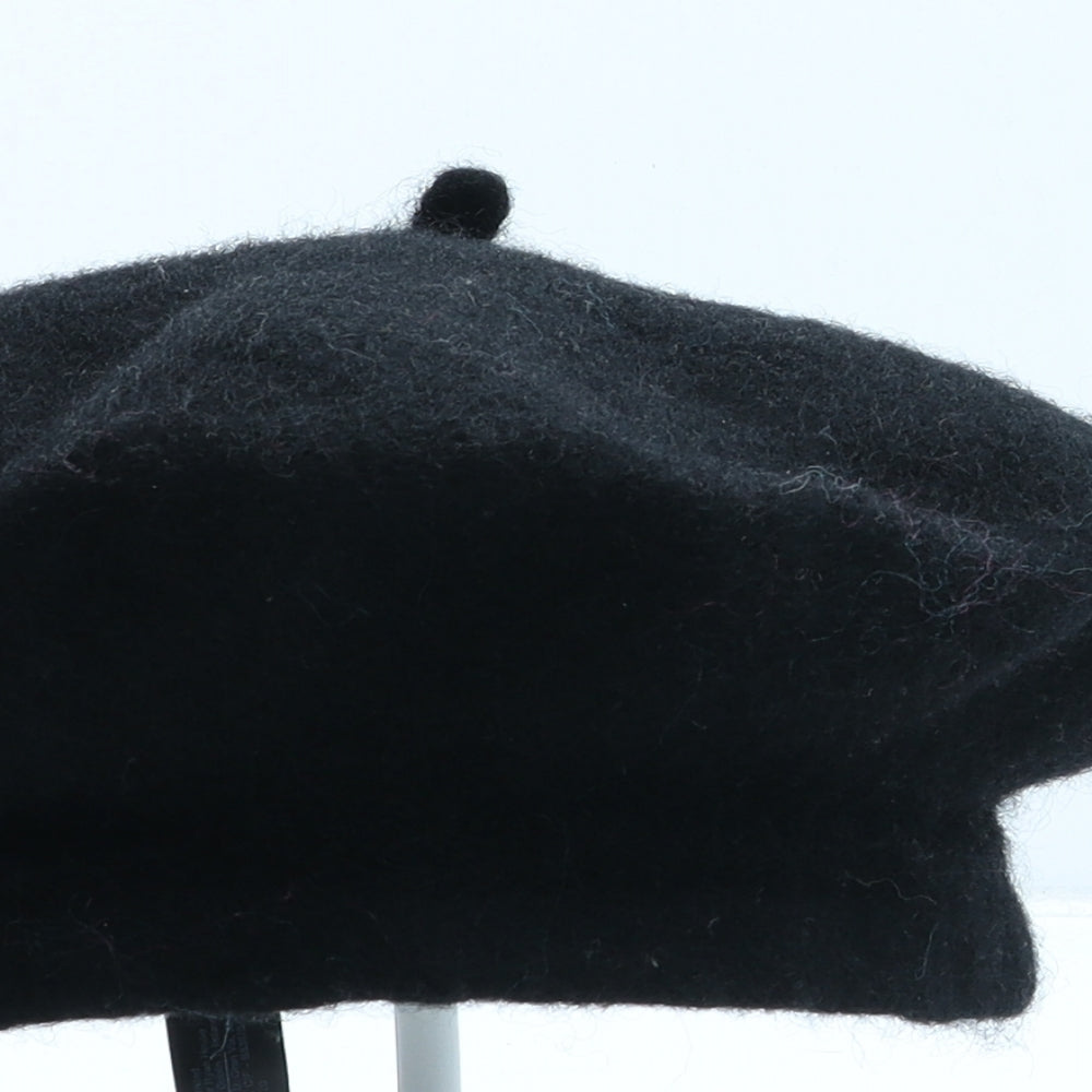 Primark Womens Black Wool Beret One Size