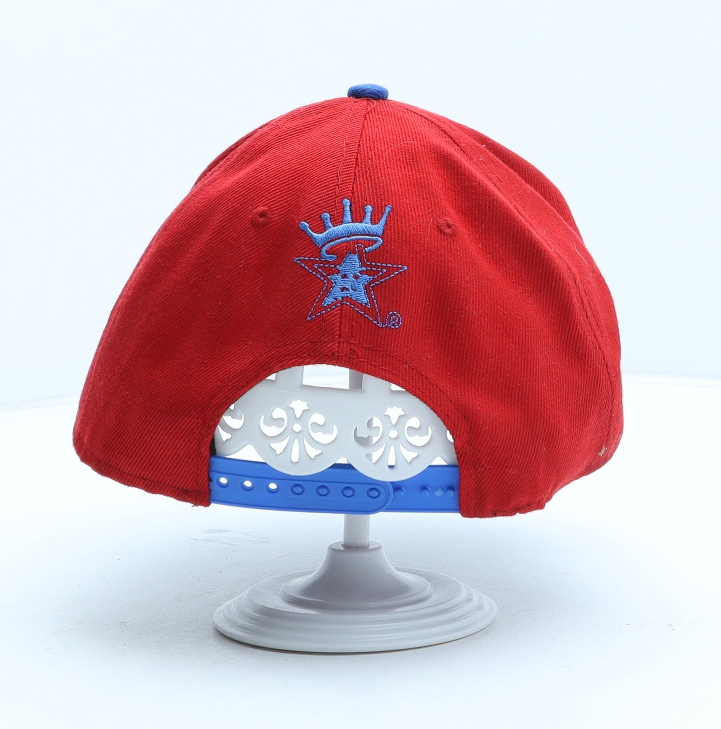 OBEY Mens Red Cotton Snapback One Size