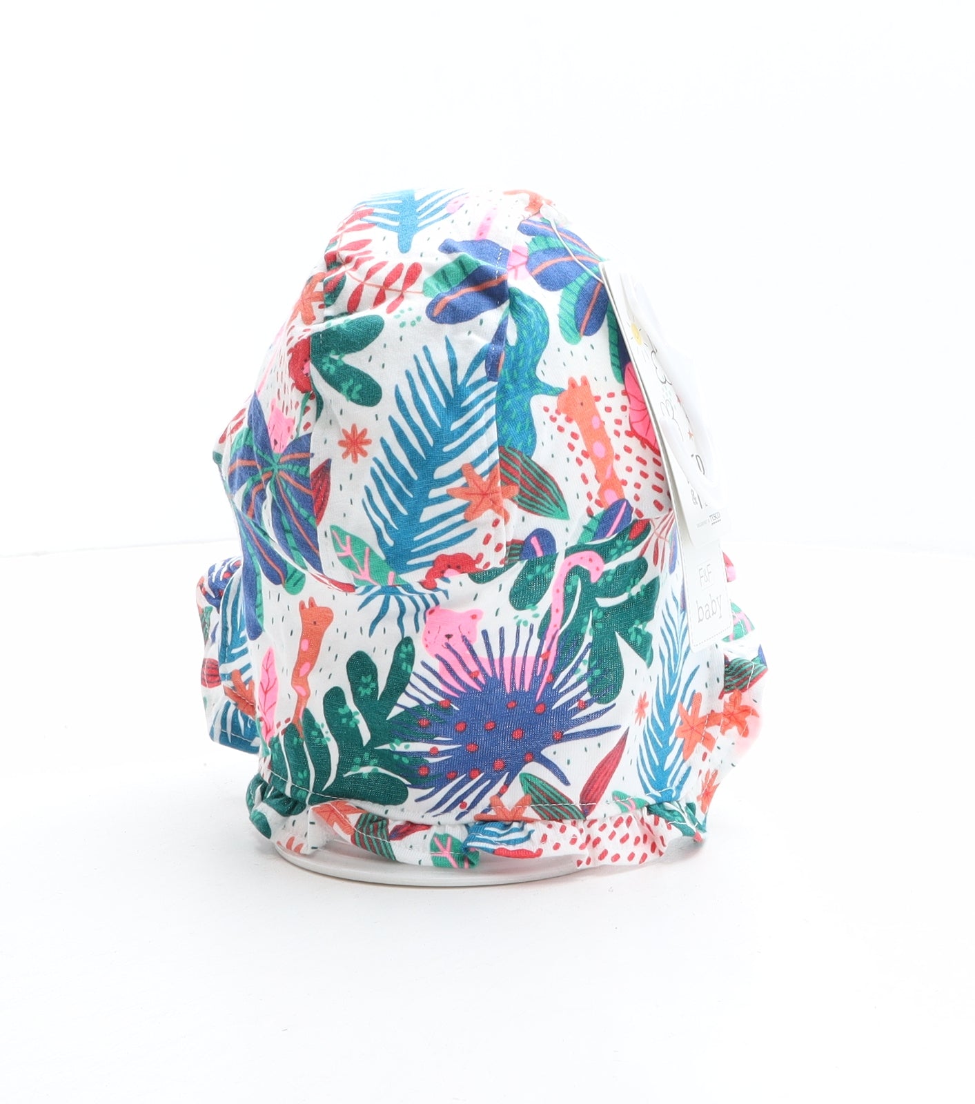 F&F Girls Multicoloured Floral 100% Cotton Boshi One Size