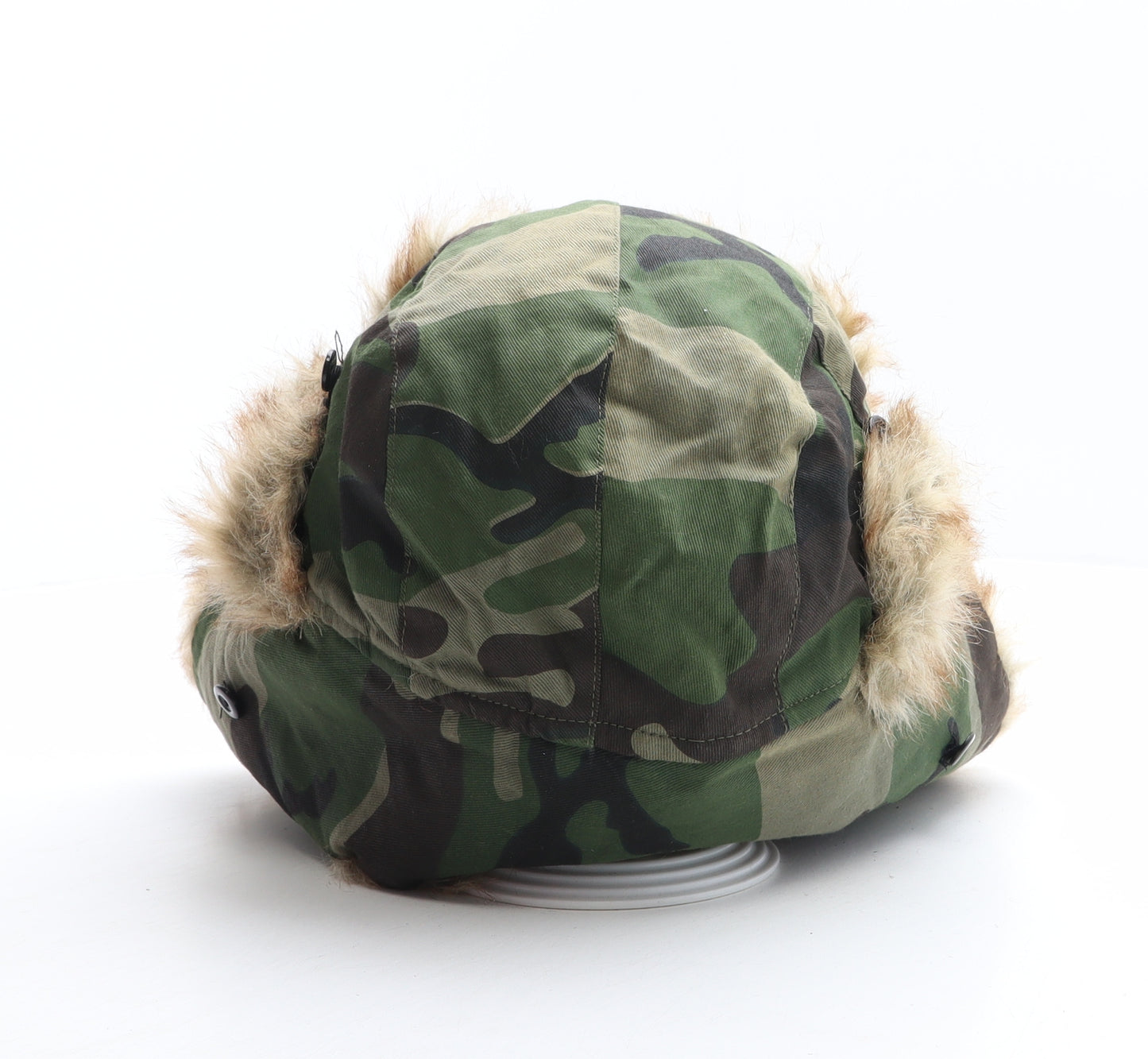 ProClimate Mens Green Camouflage Cotton Trapper Hat Size 54