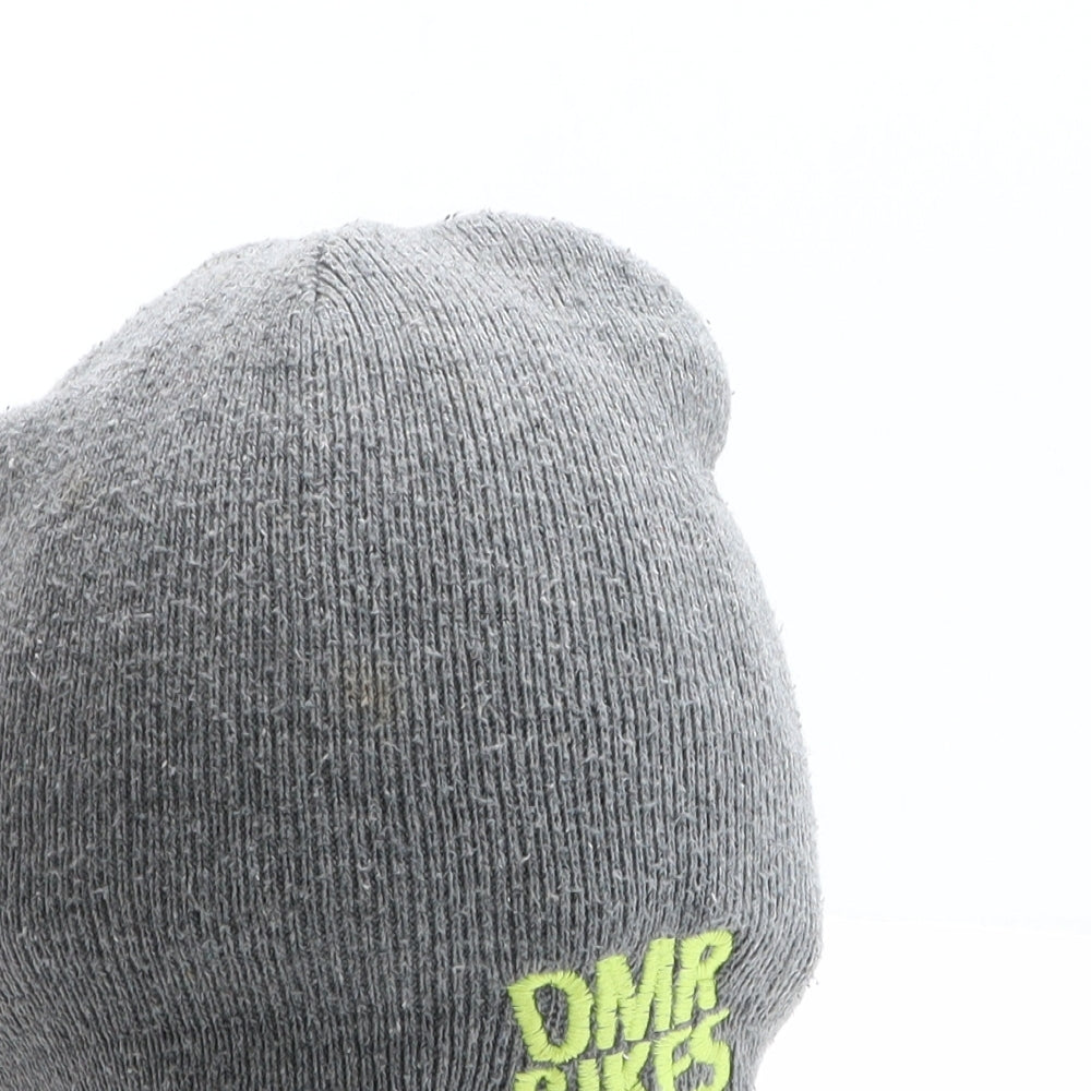 DMR Bikes Mens Grey Acrylic Beanie One Size