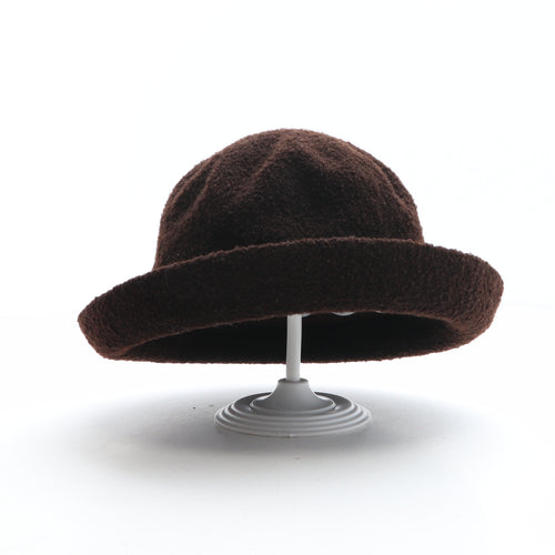 Preworn Womens Brown Acrylic Cloche One Size