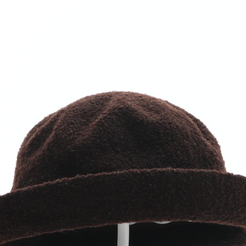 Preworn Womens Brown Acrylic Cloche One Size