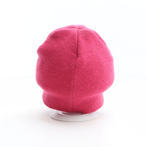 No Fear Womens Pink Acrylic Beanie One Size