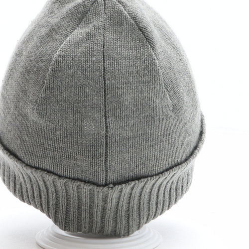 Polo Ralph Lauren Mens Grey Wool Beanie One Size
