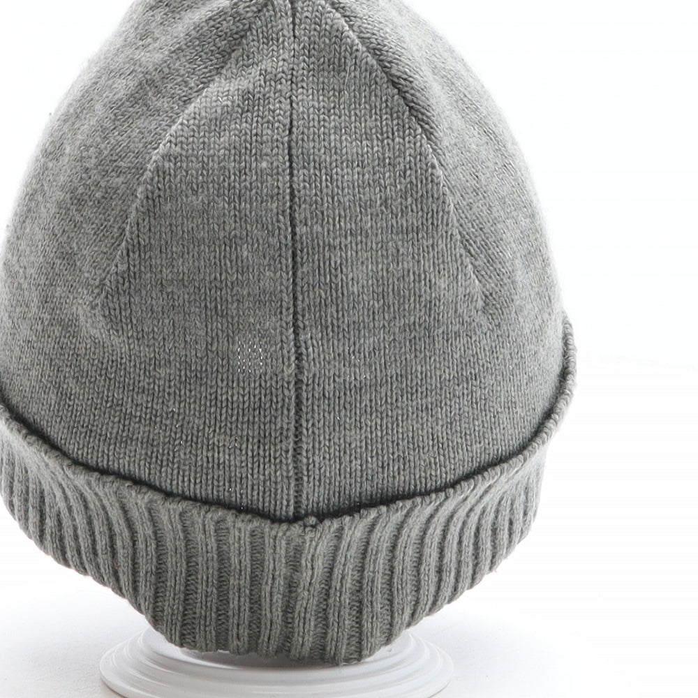 Polo Ralph Lauren Mens Grey Wool Beanie One Size