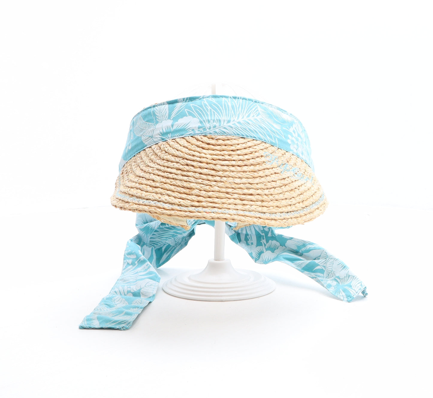 RIP CURL Womens Multicoloured Floral Straw Visor One Size