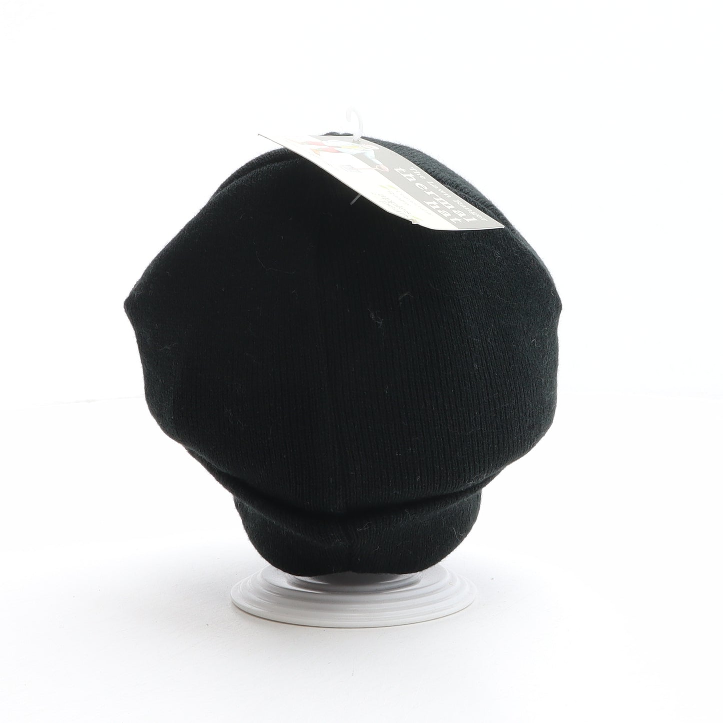 The Lawn Ranger Mens Black Acrylic Beanie One Size