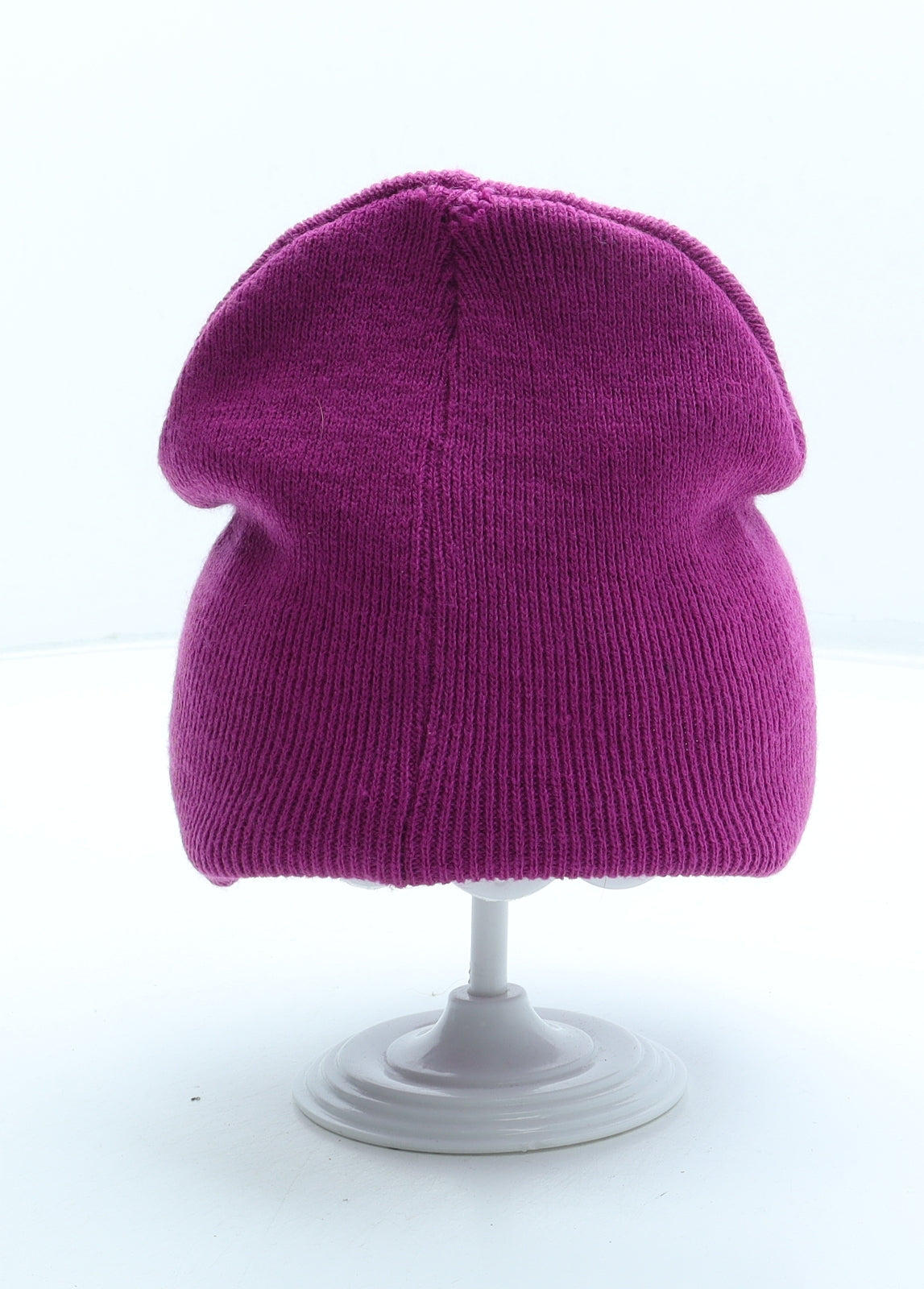 Crabbies Womens Pink Acrylic Beanie One Size