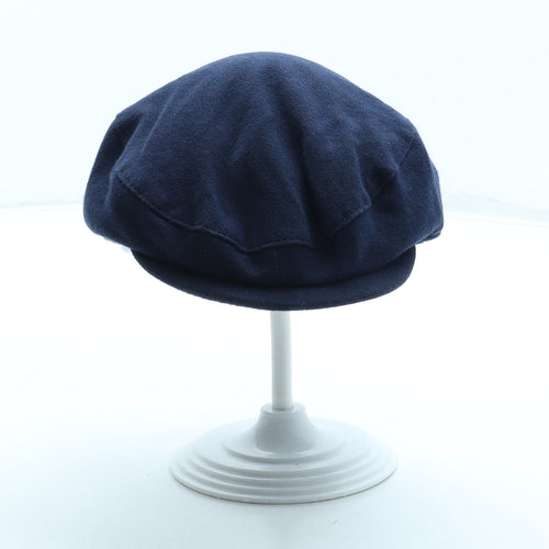 Jasper Conran Boys Blue Cotton Flat Cap Size S - Sailor Boat