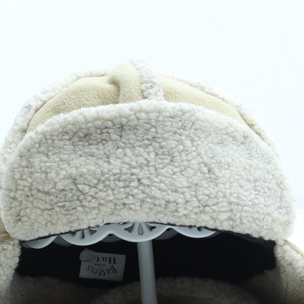 Burgess Hats Mens Beige Polyester Trapper Hat One Size