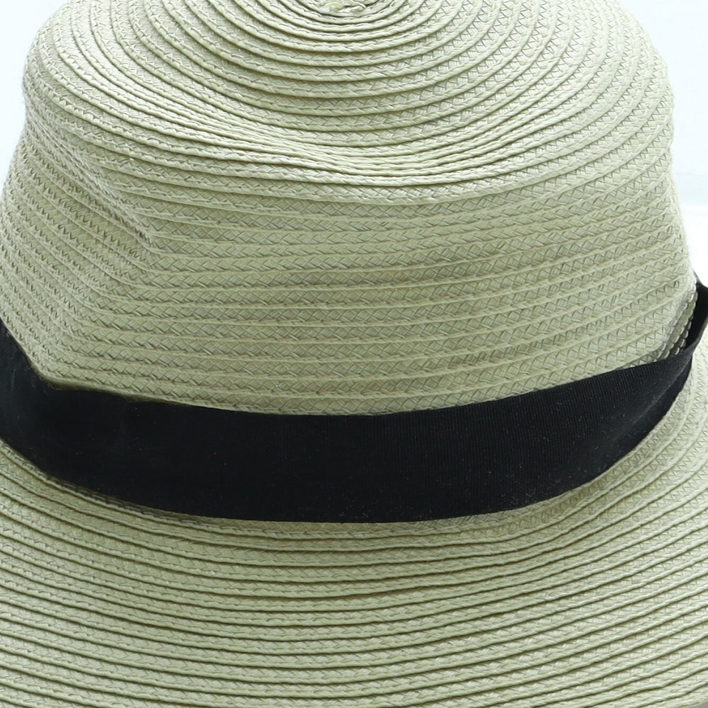 Topshop Womens Beige Paper Panama Hat One Size