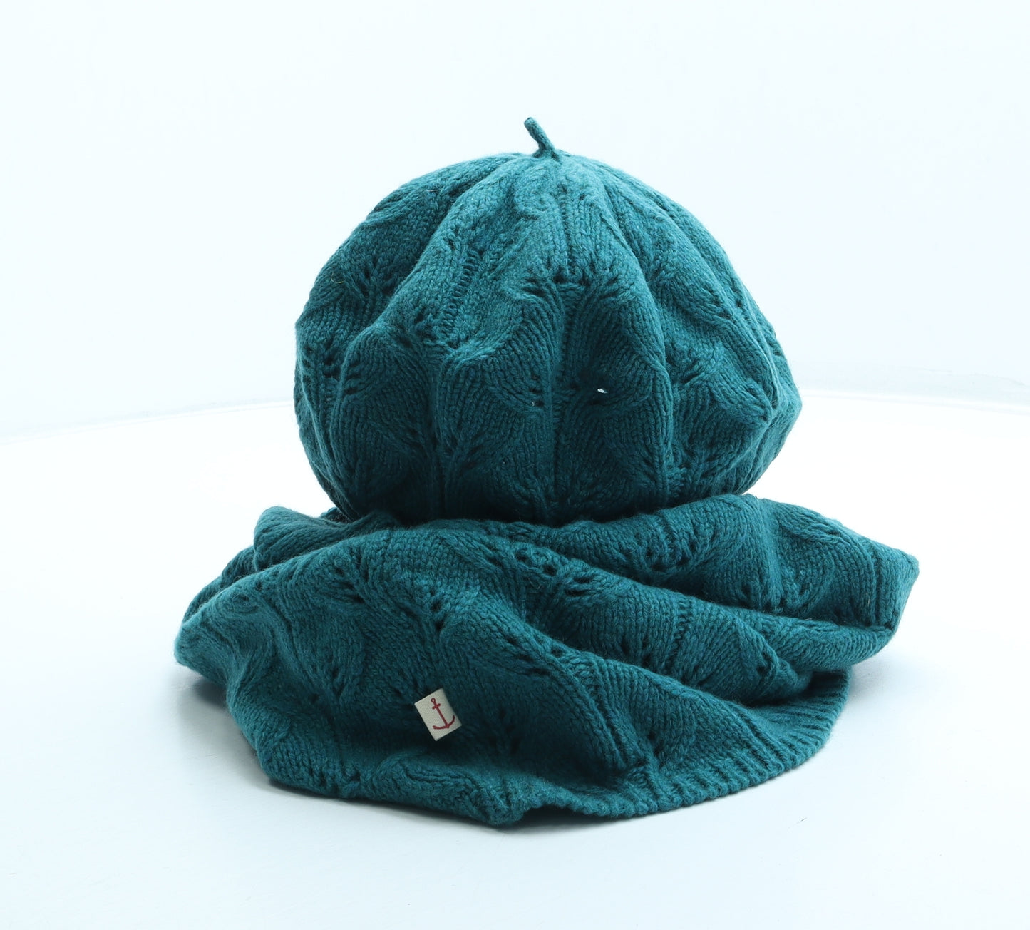 Seasalt Cornwall Womens Blue Wool Beret One Size