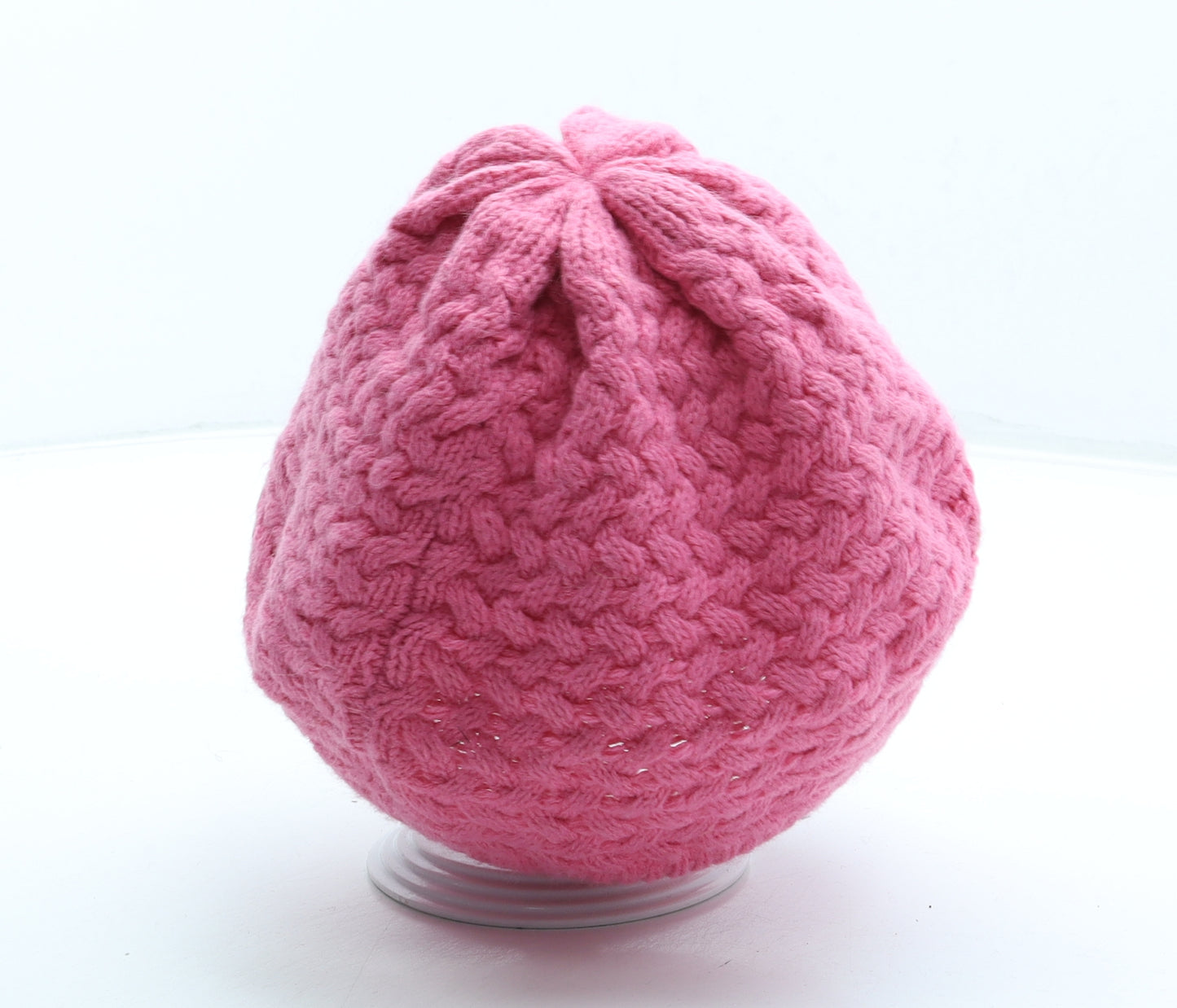 Gap Girls Pink Acrylic Beanie Size L