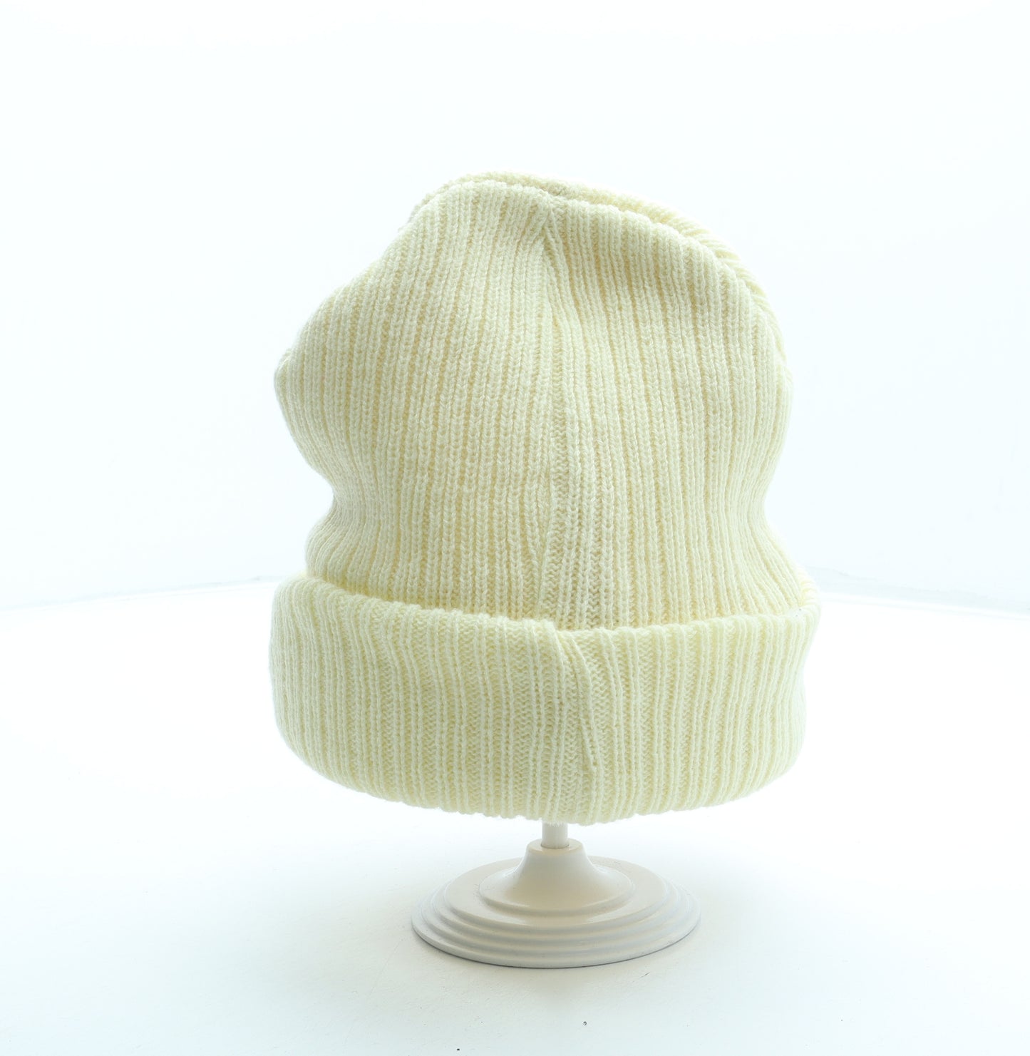 Thinsulate Mens Ivory Acrylic Beanie One Size