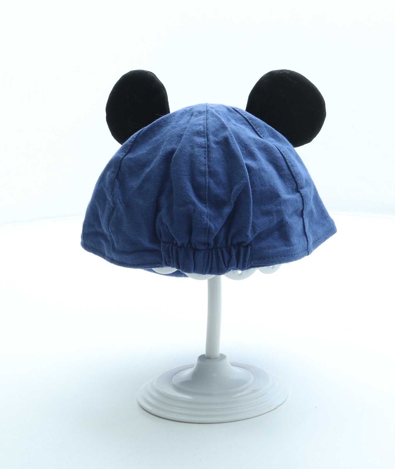 George Boys Blue 100% Cotton Baseball Cap Size S - Mickey Mouse Ears