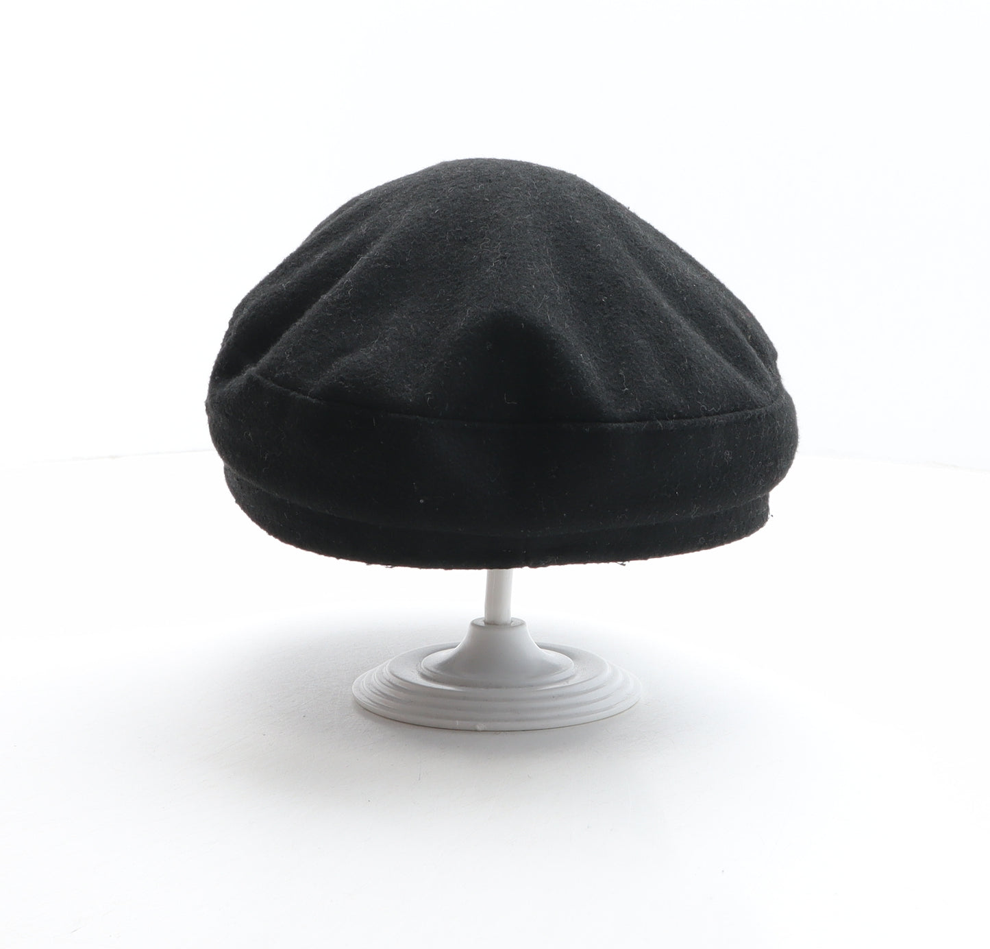 Preworn Womens Black Polyester Peaked Cap One Size - Chain detail, Lion detail